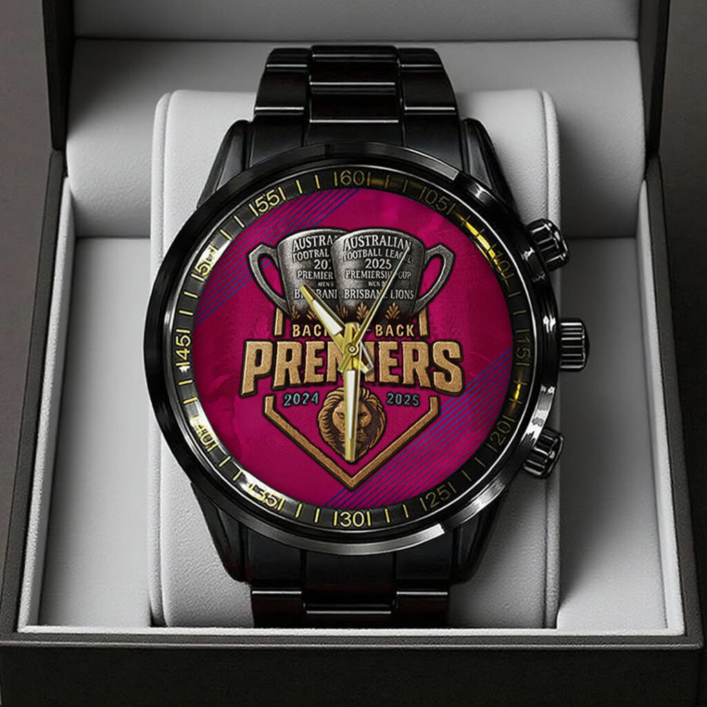 TANTN17400 Black Stainless Steel Watch Brisbane Lions 01 1024x1024 1