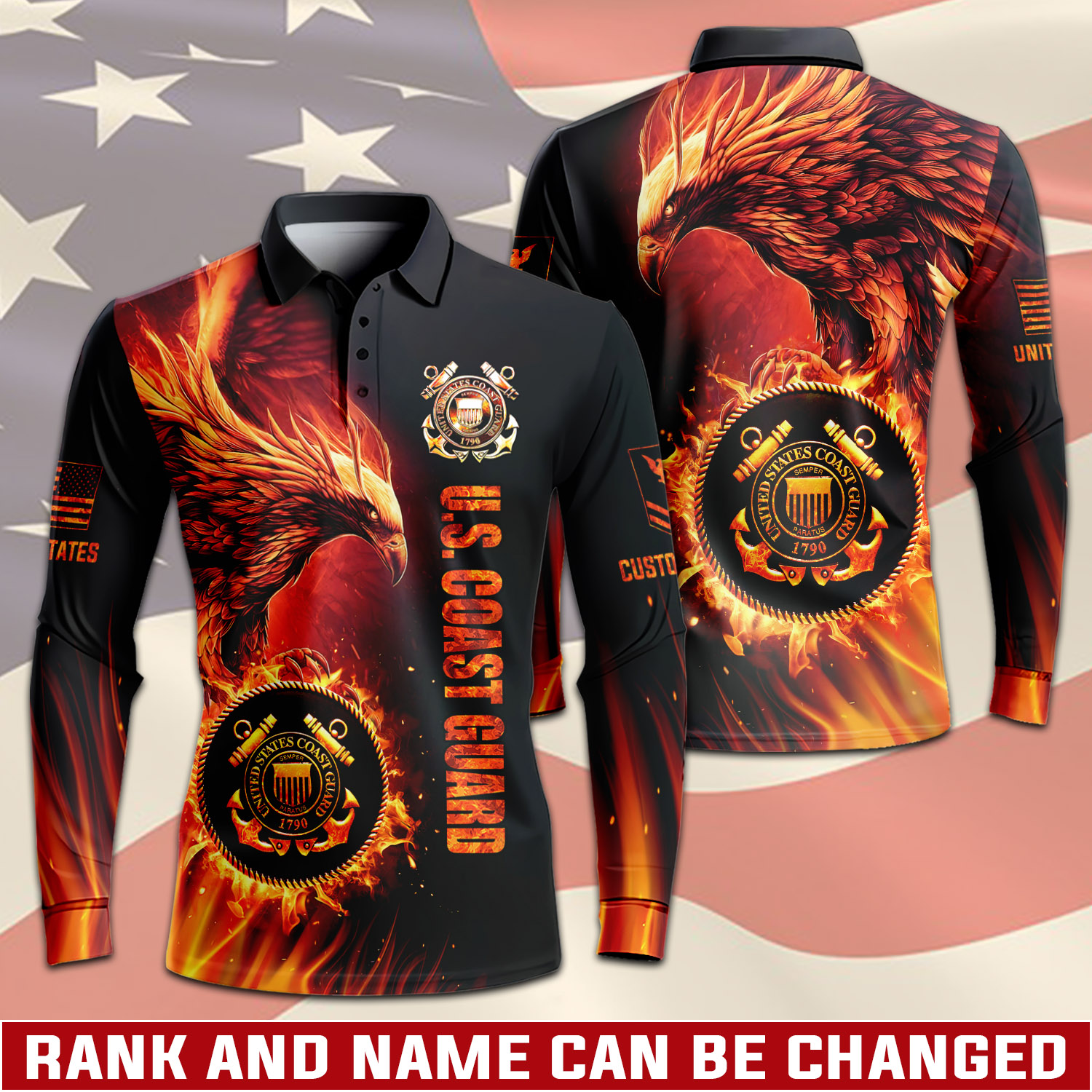 TKC5333 Long Sleeve Polo Main