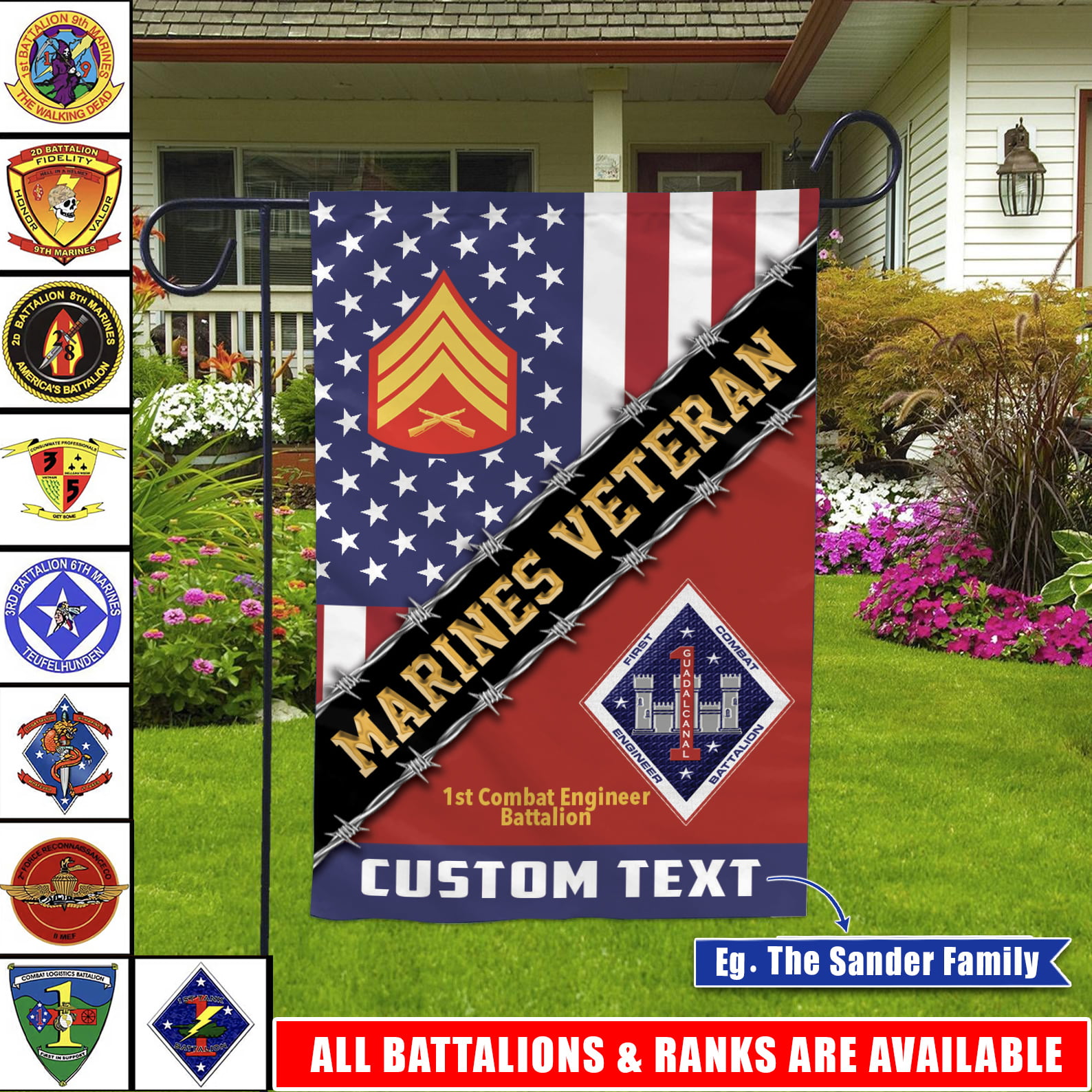 TKT0297 Garden Flag Main