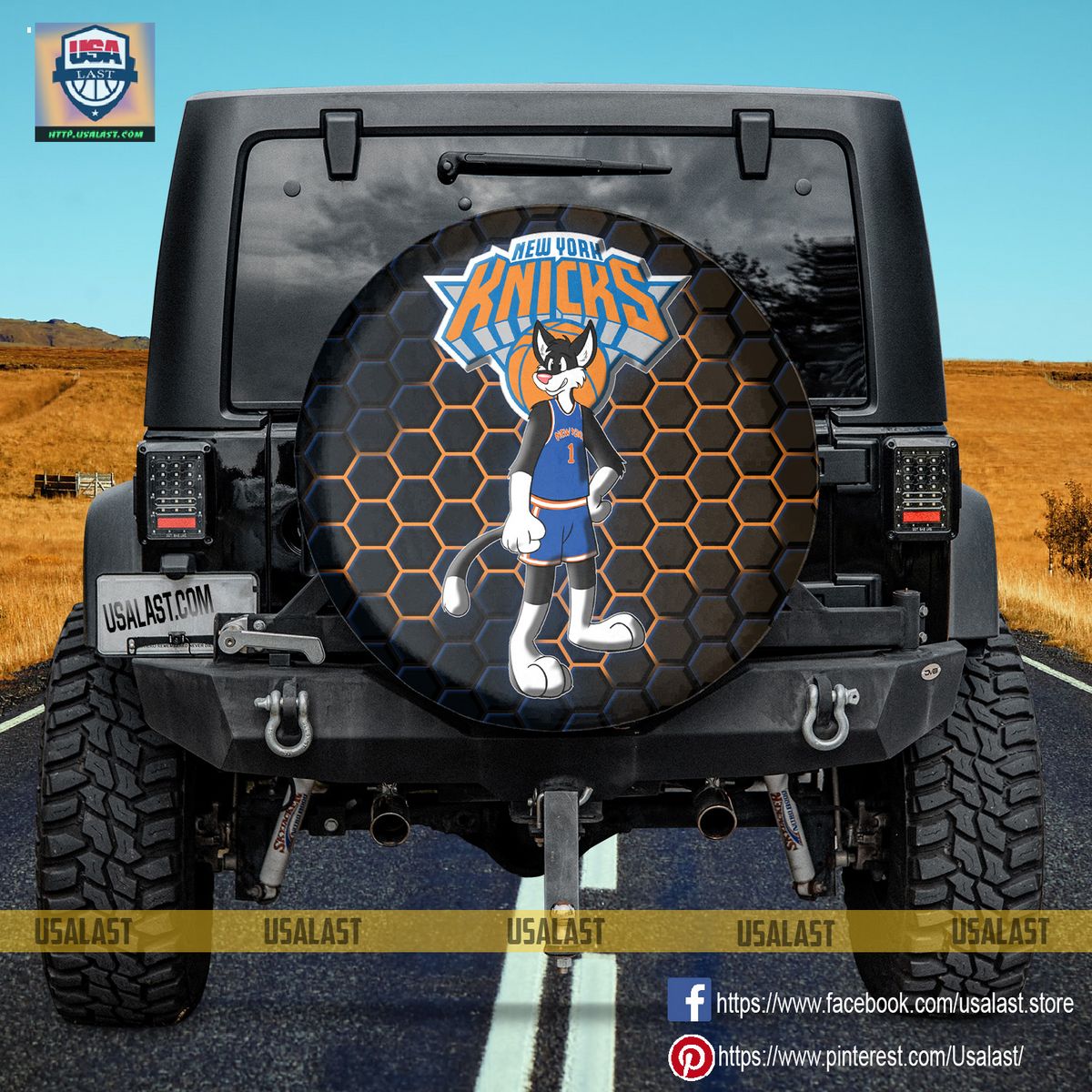 TOSRBgGh new york knicks nba mascot spare tire cover 3 2ca1N