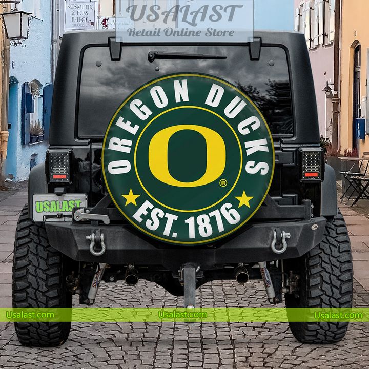 TZTd2wRy oregon ducks est 1876 spare tire cover 1 bV8q0