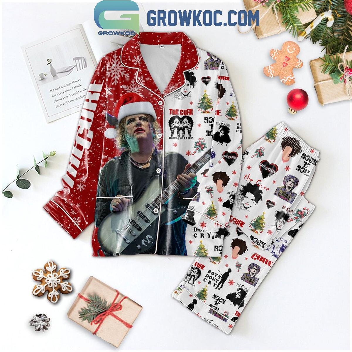 The Cure Boys Dont Cry Christmas Polyester Pajamas Set 1 8qz3r