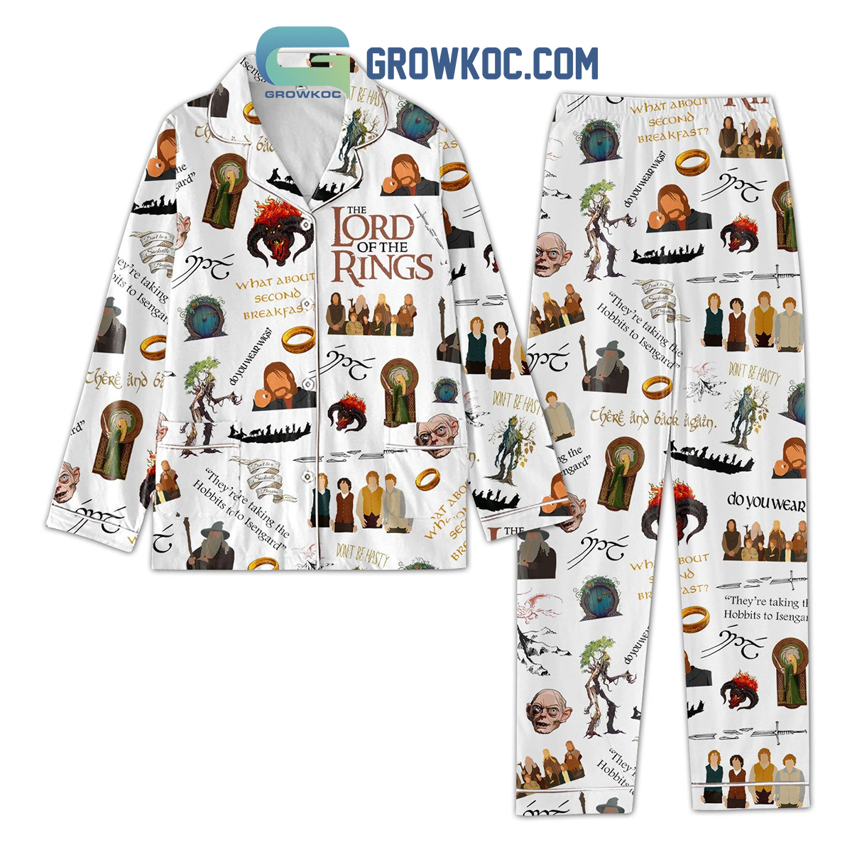 The Lord Of The Rings Do You Wear Wigs Polyester Pajamas Set2B1 q7JQ1