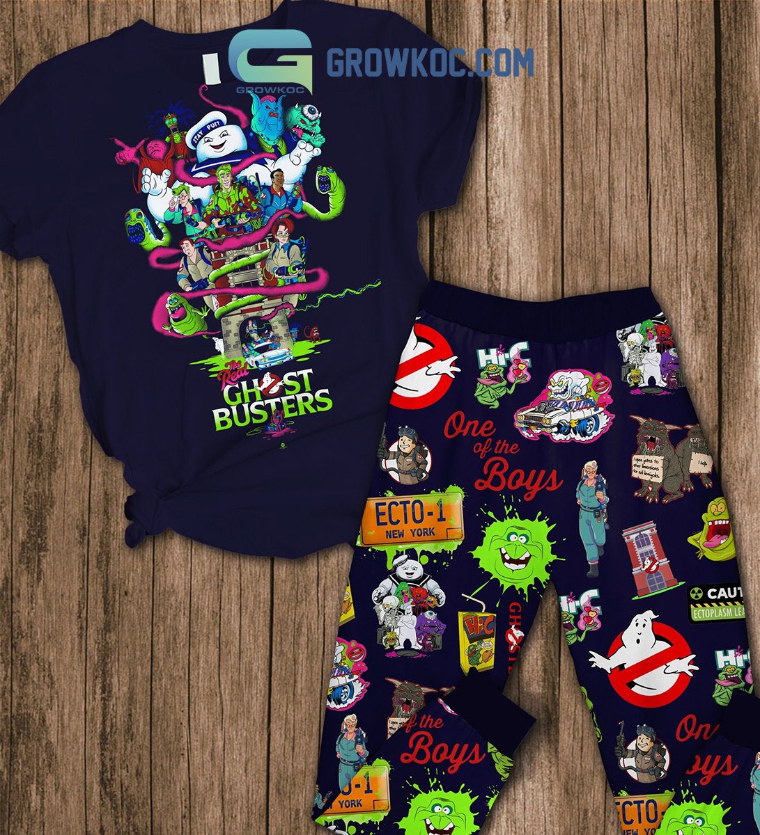 The Real Ghostbusters One Of The Boys Fleece Pajamas Set2B1 32ptJ The Real Ghostbusters One Of The Boys Fleece Pajamas Set2B1 32ptJ