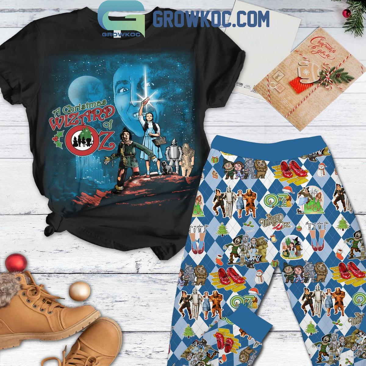 The Wizard Of Oz A Christmas Adventure 2024 Fleece Pajamas Set 1 cGnZD
