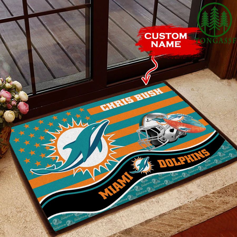 U6jorkqD 36 Miami Dolphins Limited Doormat for fans NFL