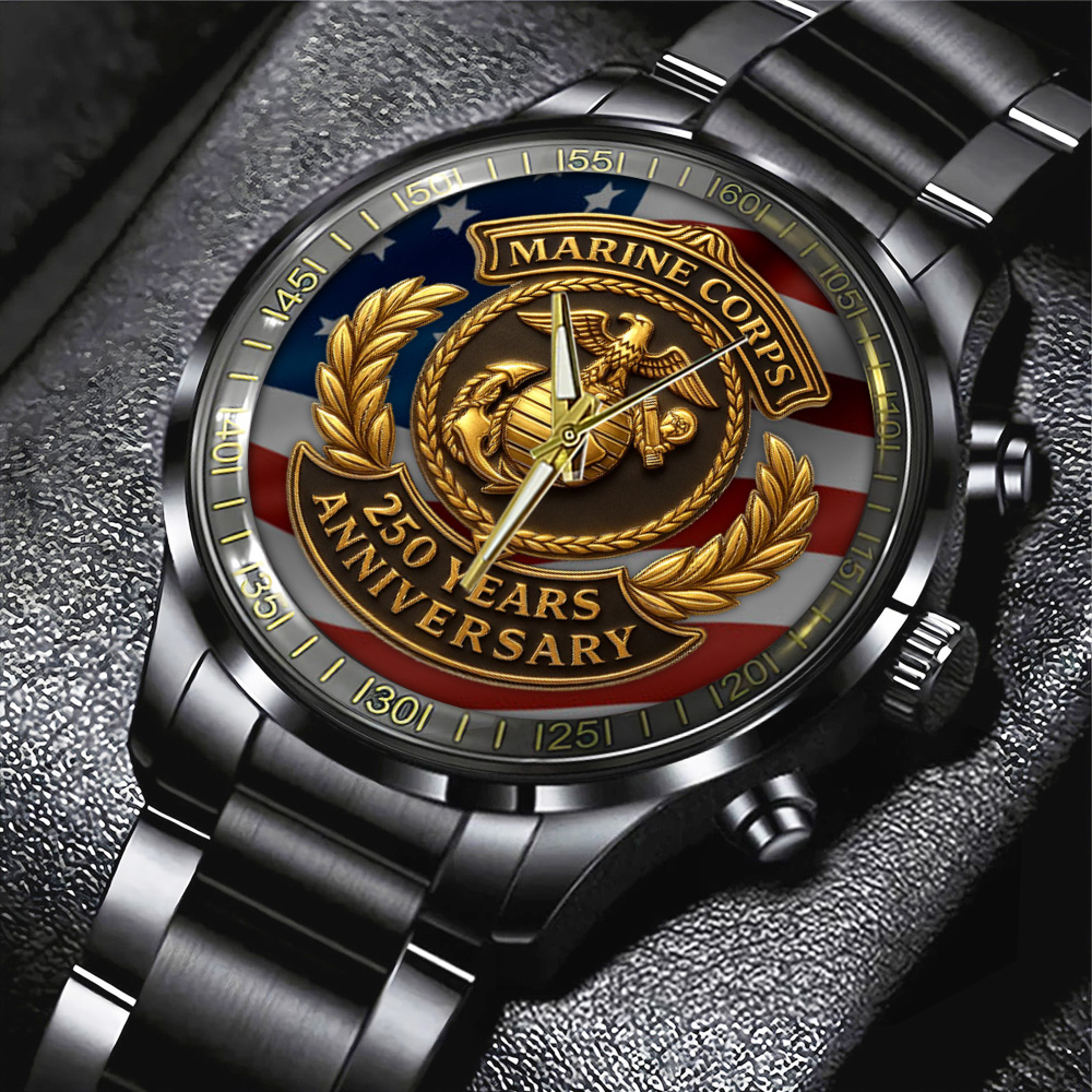 USMC STAIN STEEL WATCH TMTHU238 4