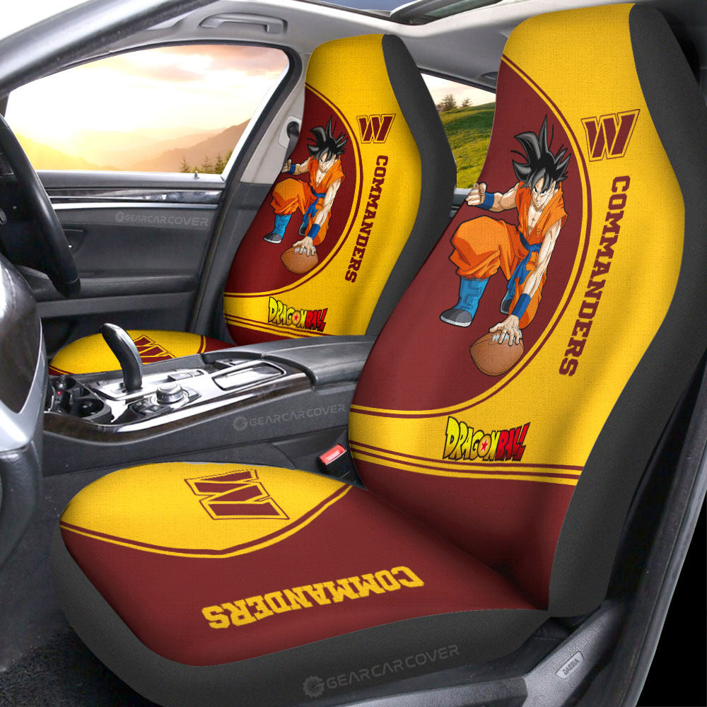 Washington Commanders Car Seat Covers Goku Car Accessories For Fans Gear Car Cover CSC DN2802232032
