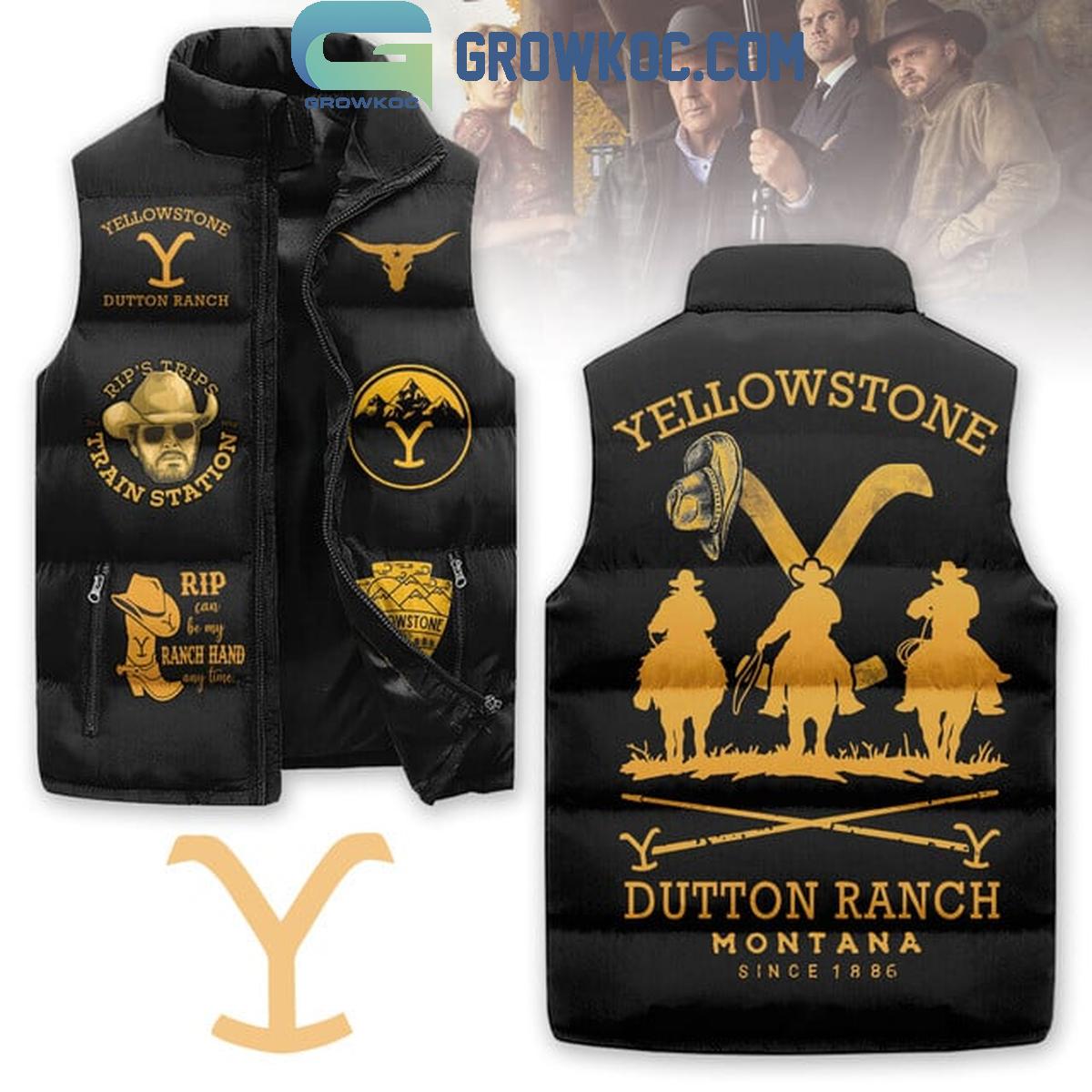 Yellowstone Rip Can Be My Ranch Hand Sleeveless Puffer Jacket 1 ur32u