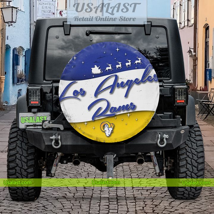 YfnMokdO los angeles rams santa claus spare tire cover 1 QigE6