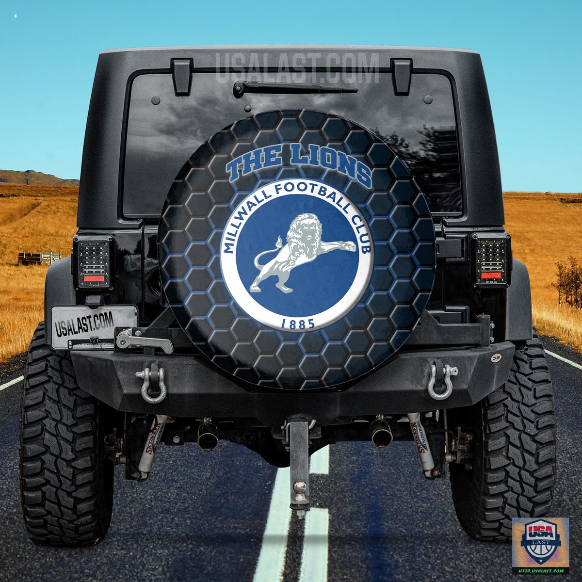 ZCW3kBC2 millwall fc spare tire cover 3 Kw9cF