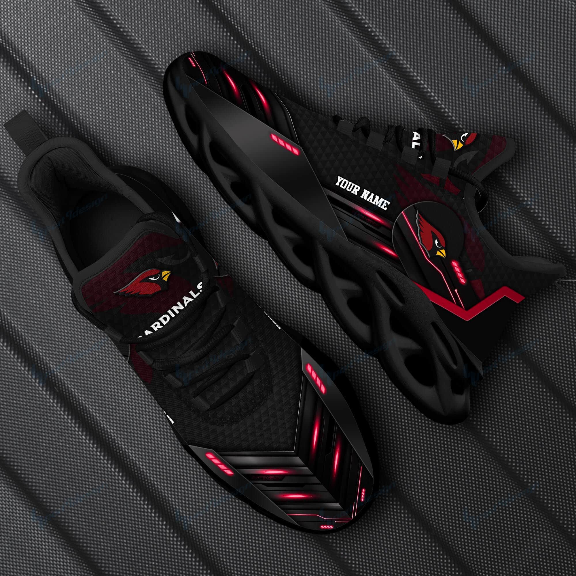 arizona cardinals personalized yezy running sneakers spd225 ykvtu
