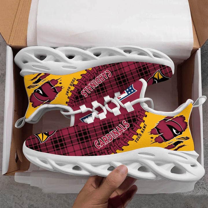 arizona cardinals personalized yezy running sneakers spd275 kgw2p
