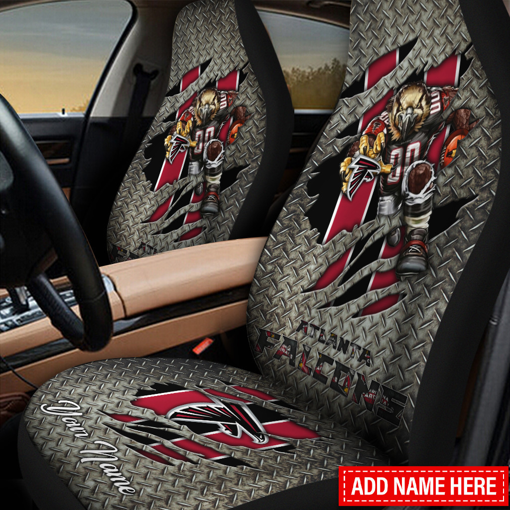 atlanta falcons personalized car seat covers bg318 askv5