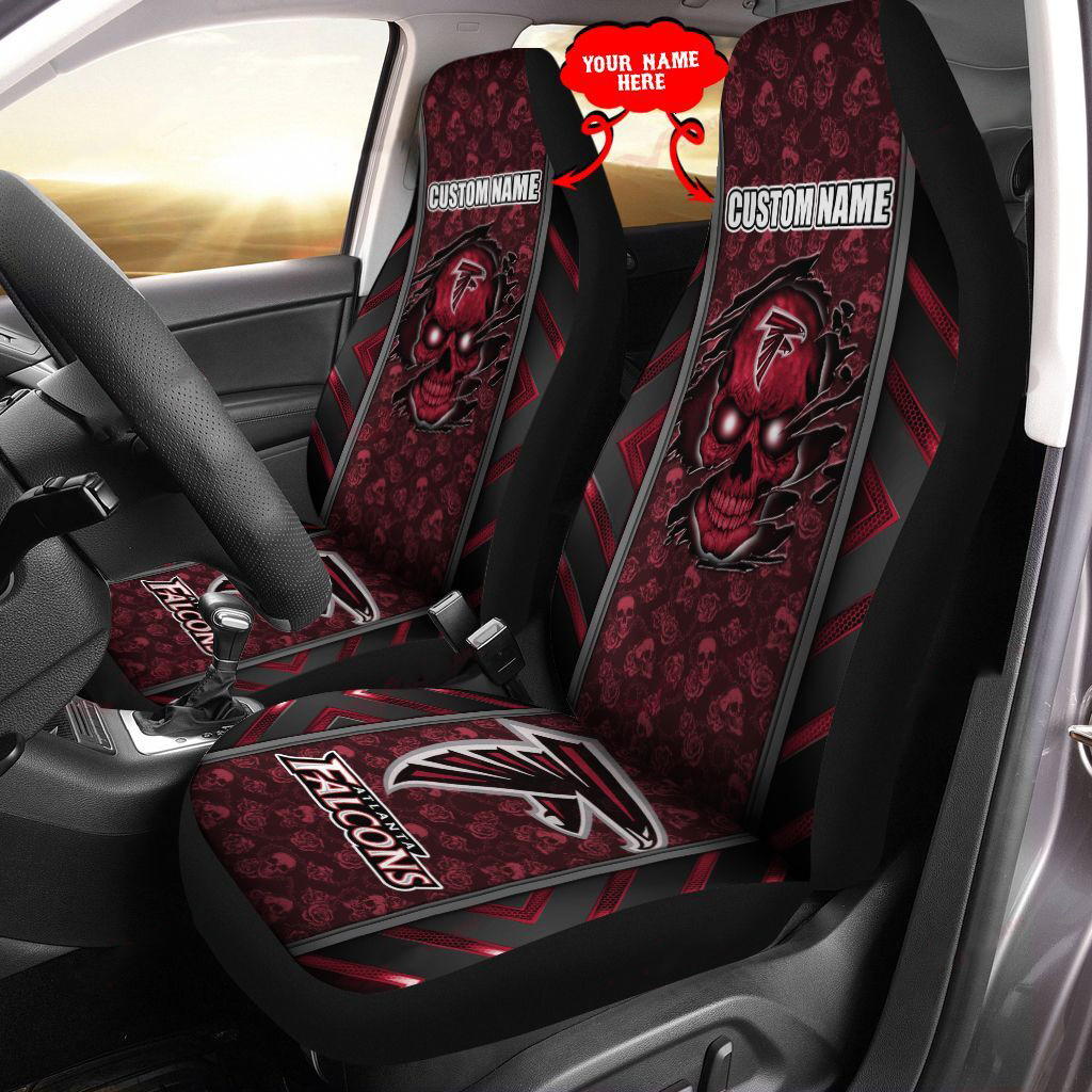 atlanta falcons personalized car seat covers bg439 ju2iu