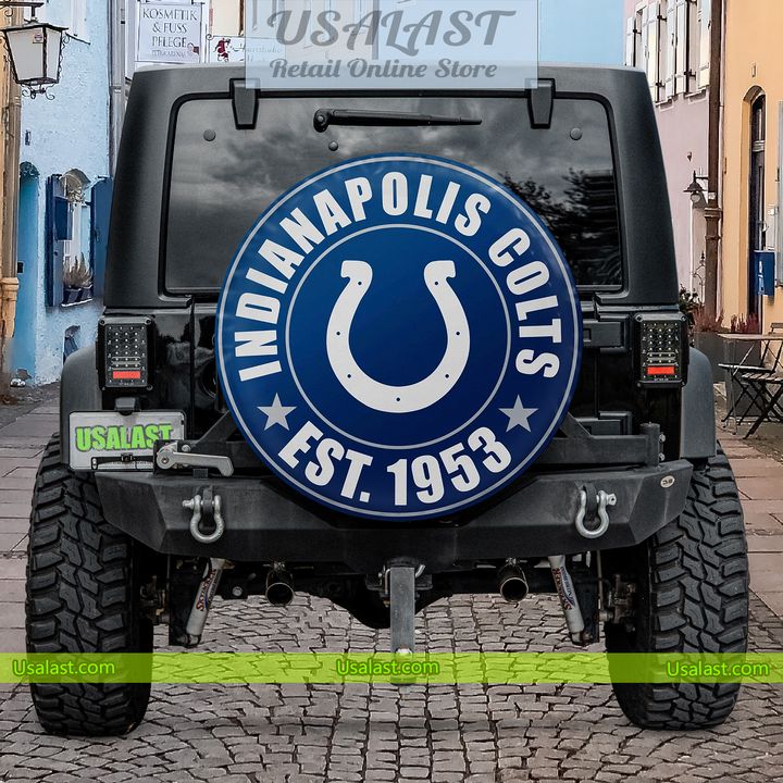 azeue0MY indianapolis colts est 1953 spare tire cover 1 WpsZy