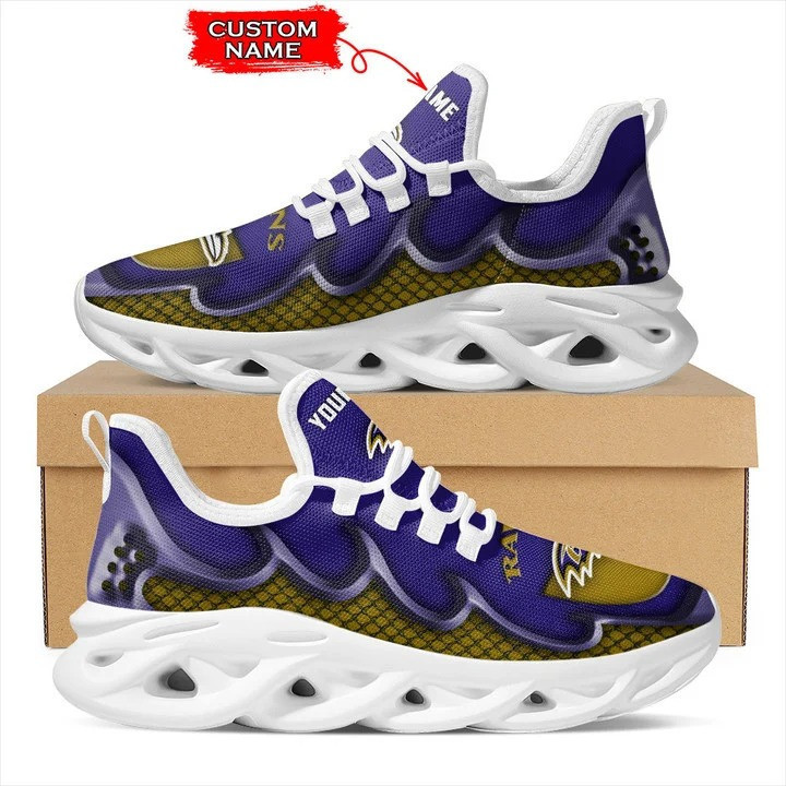 baltimore ravens personalized yezy running sneakers bg405 l46gi