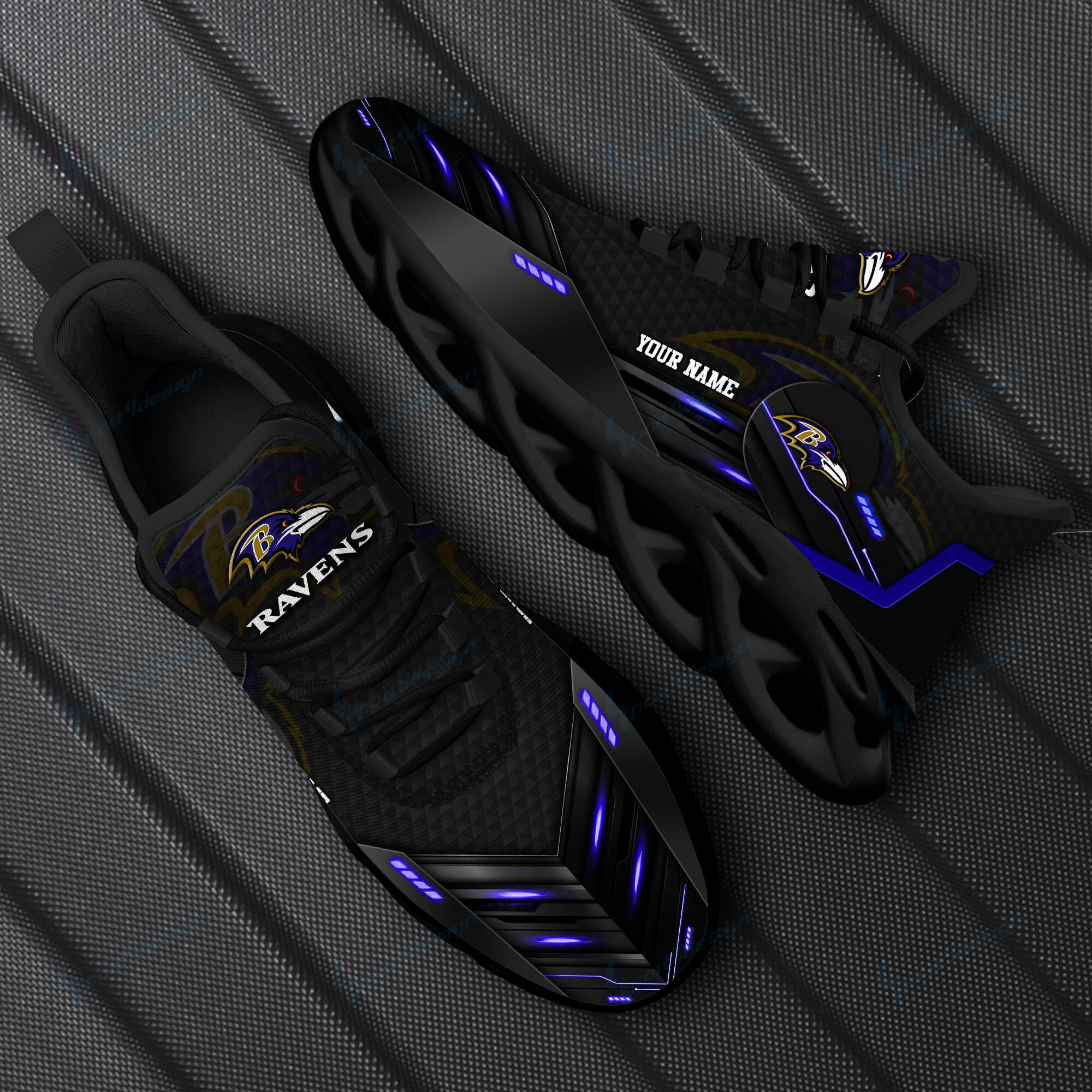 baltimore ravens personalized yezy running sneakers spd227 vhuur