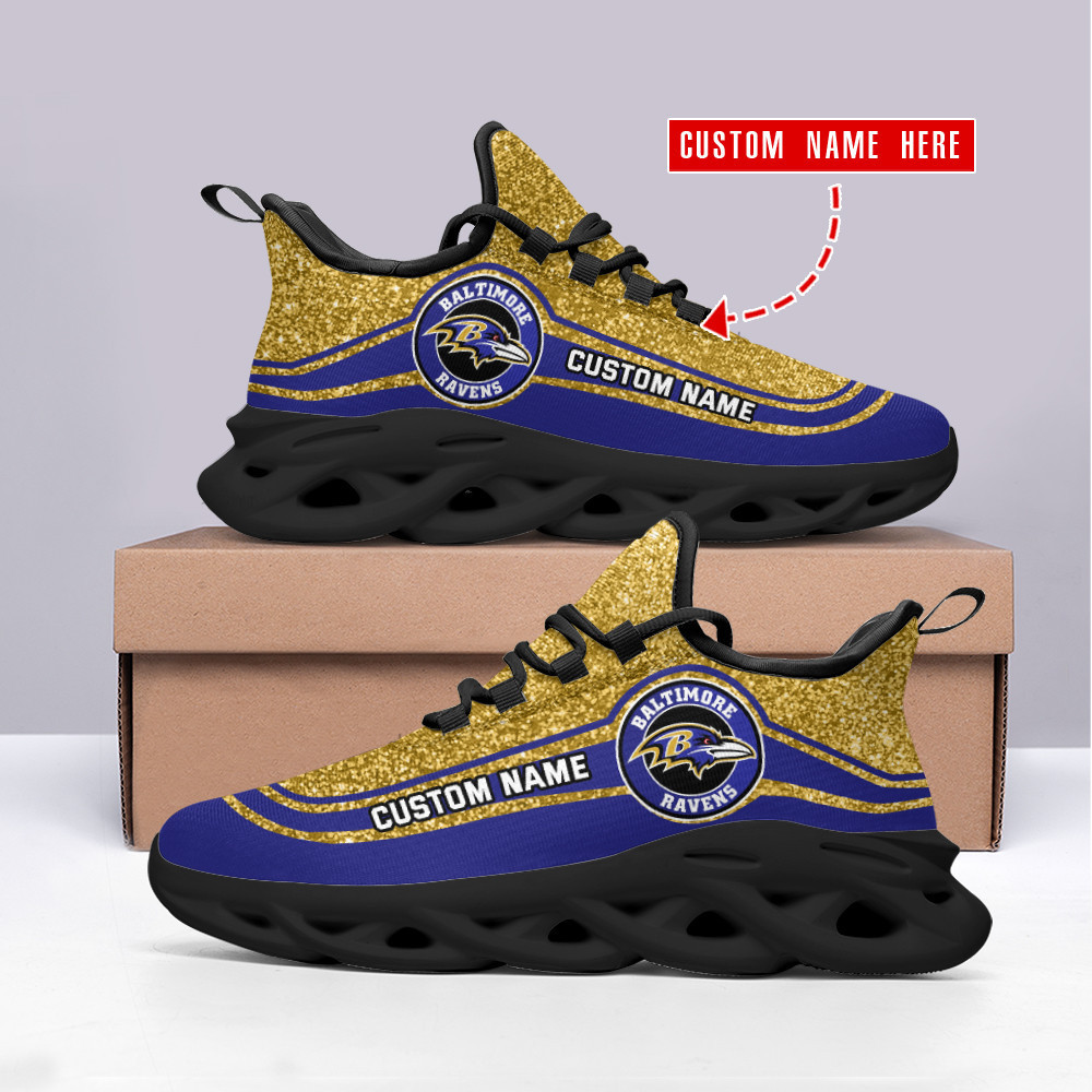 baltimore ravens personalized yezy running sneakers spd348 vldhs