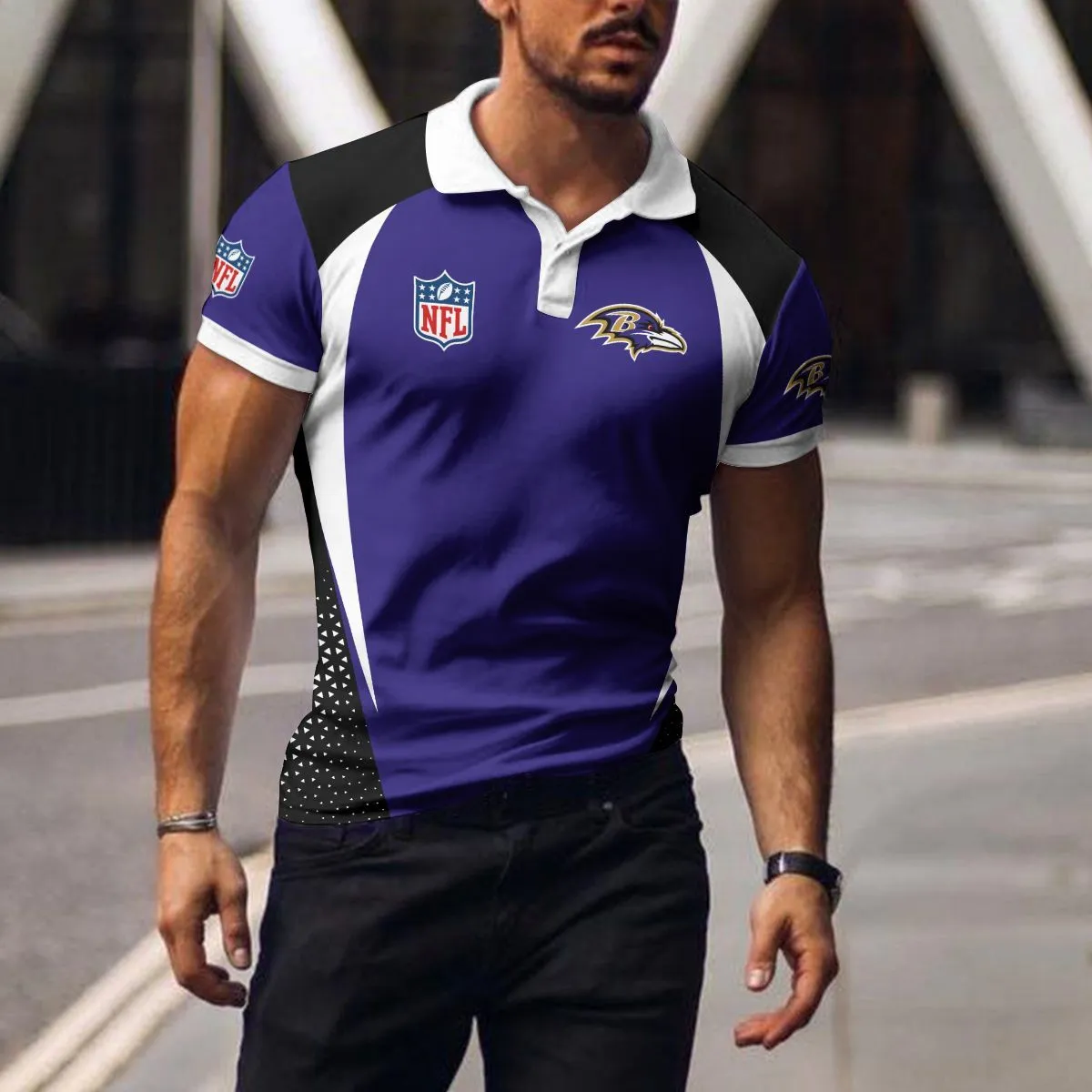baltimore ravens polo t shirt 044 37syp