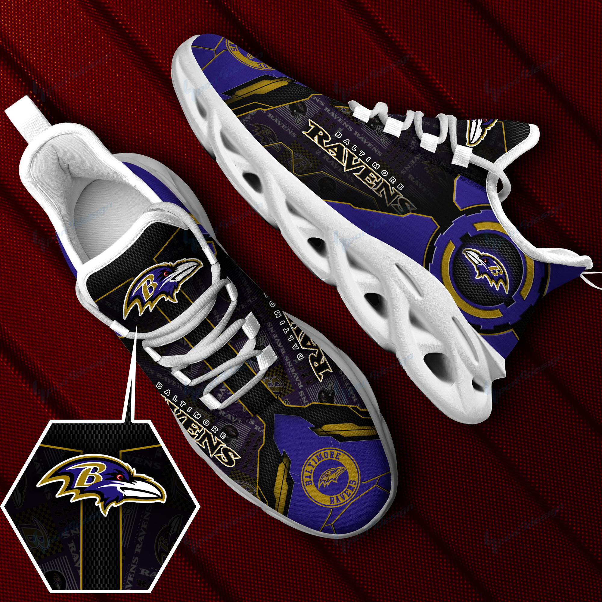 baltimore ravens yezy running sneakers spd07 qtfzm