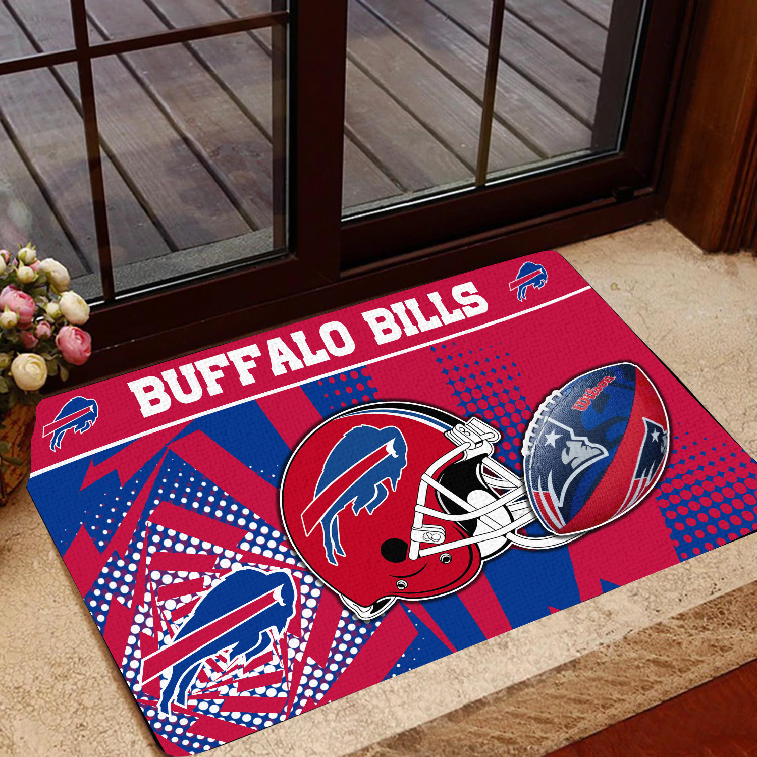 buffalo bills doormat bg205 thicy