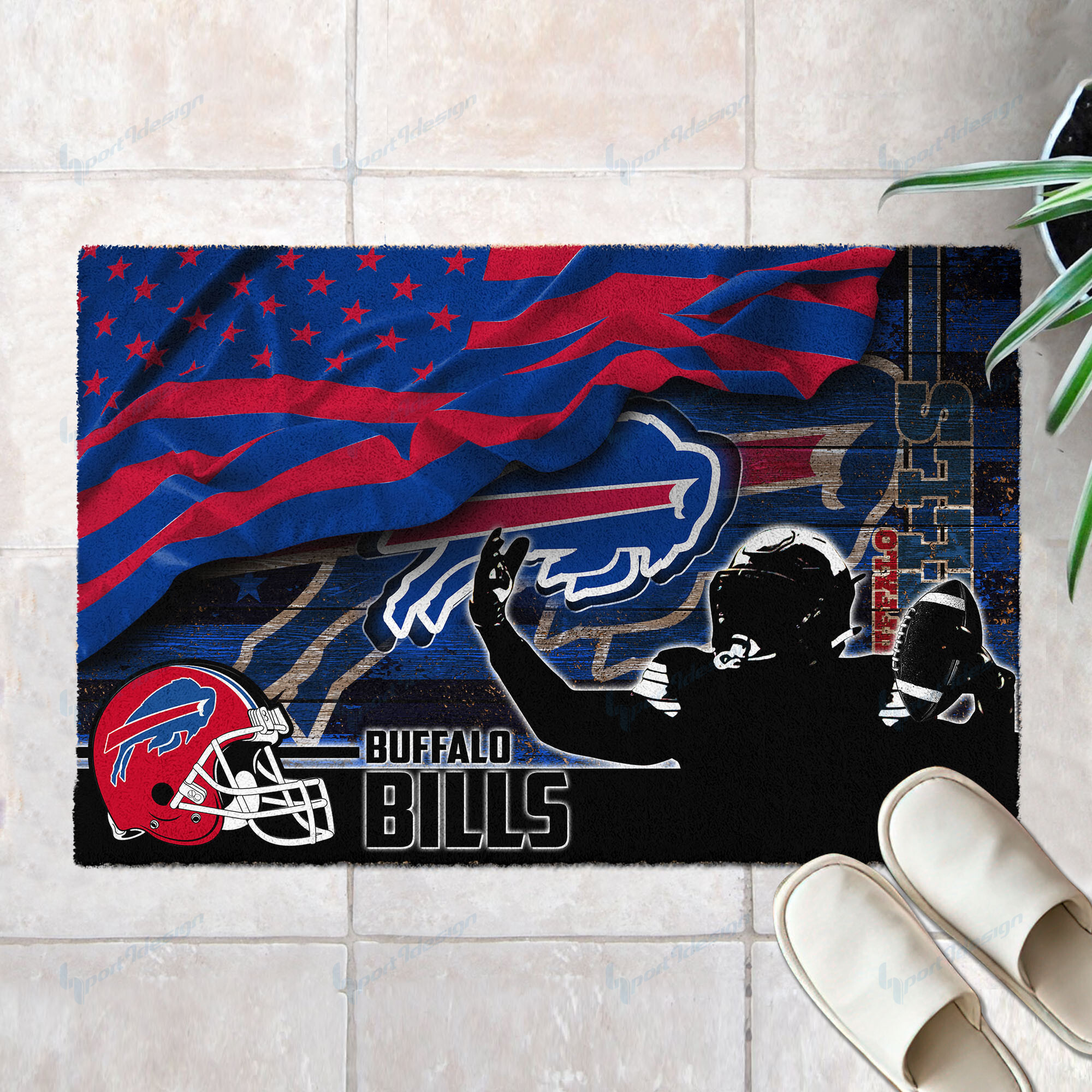 buffalo bills doormat bg34 kzaod