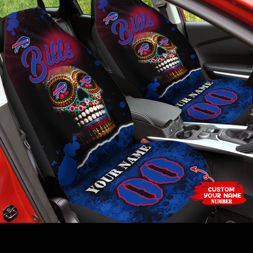 buffalo bills personalized car seat covers bg378 ijkkv