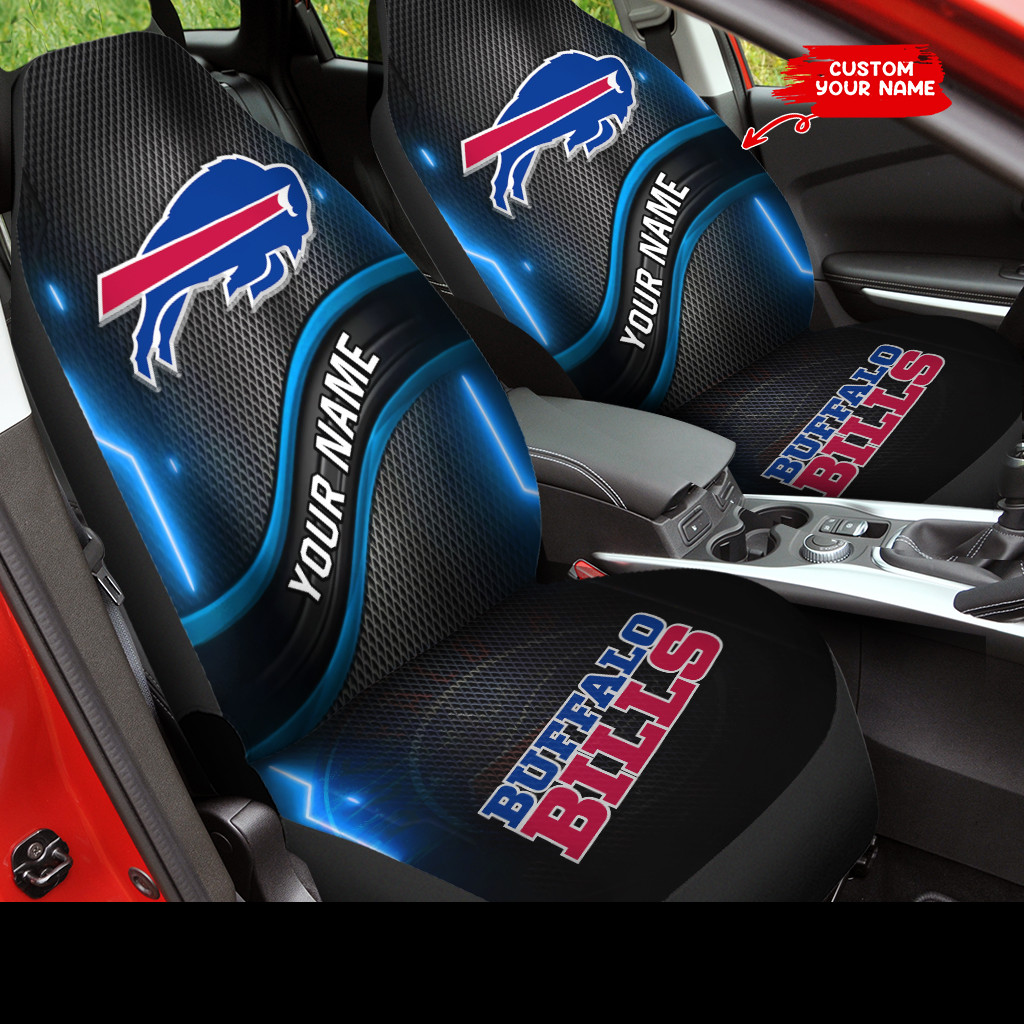 buffalo bills personalized car seat covers bg476 vwlcf