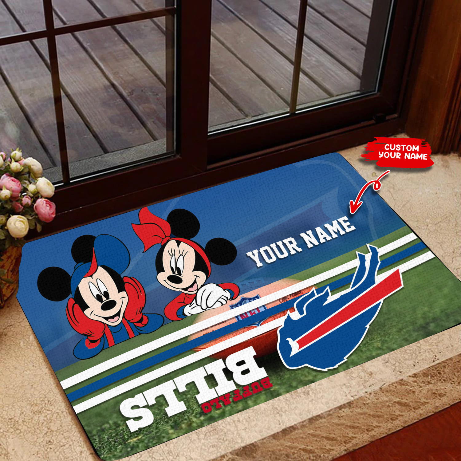 buffalo bills personalized doormat bg103 p2sa6