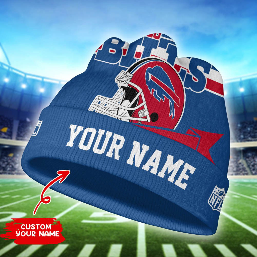 buffalo bills personalized wool beanie 183 6qxcn
