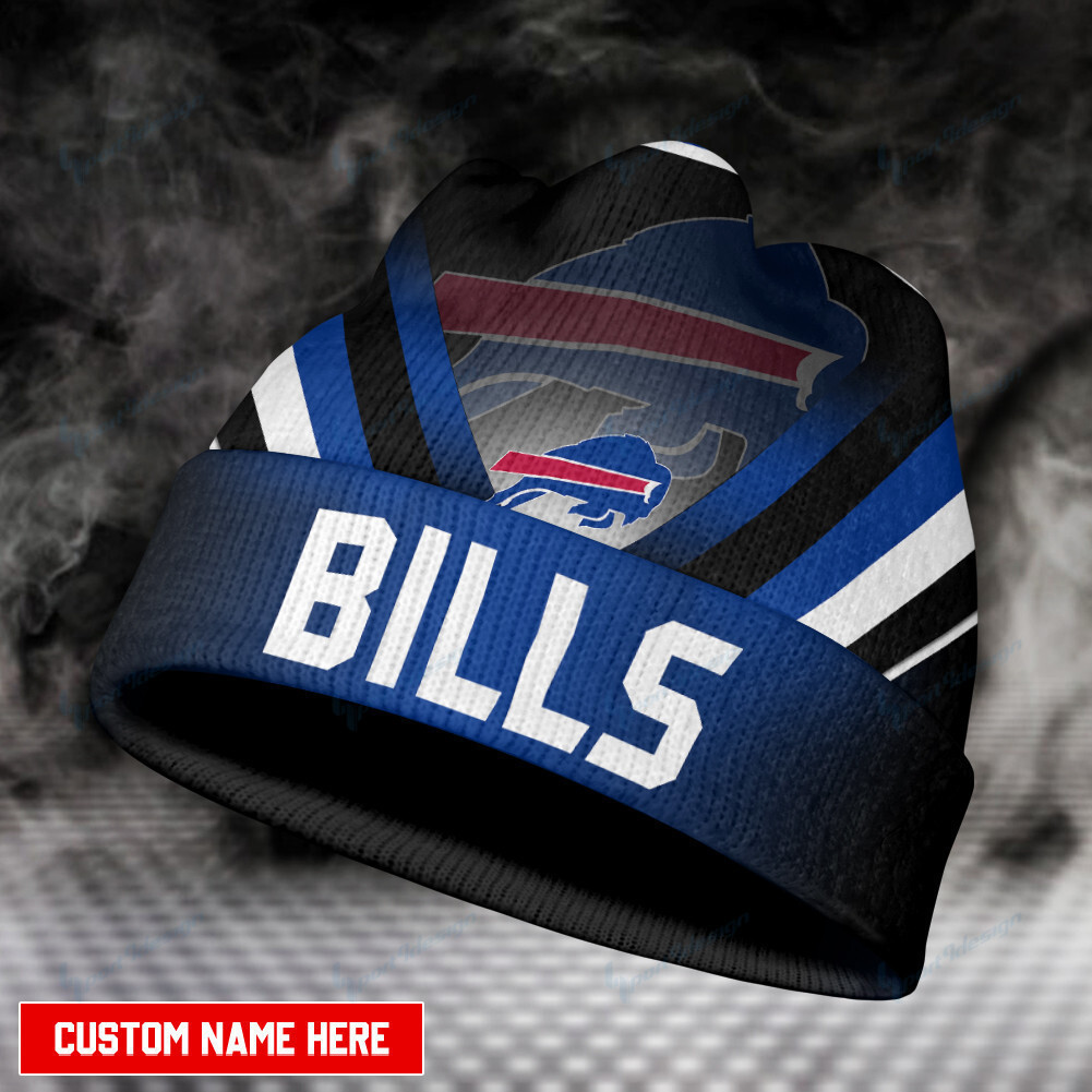 buffalo bills personalized wool beanie 30 fpztl