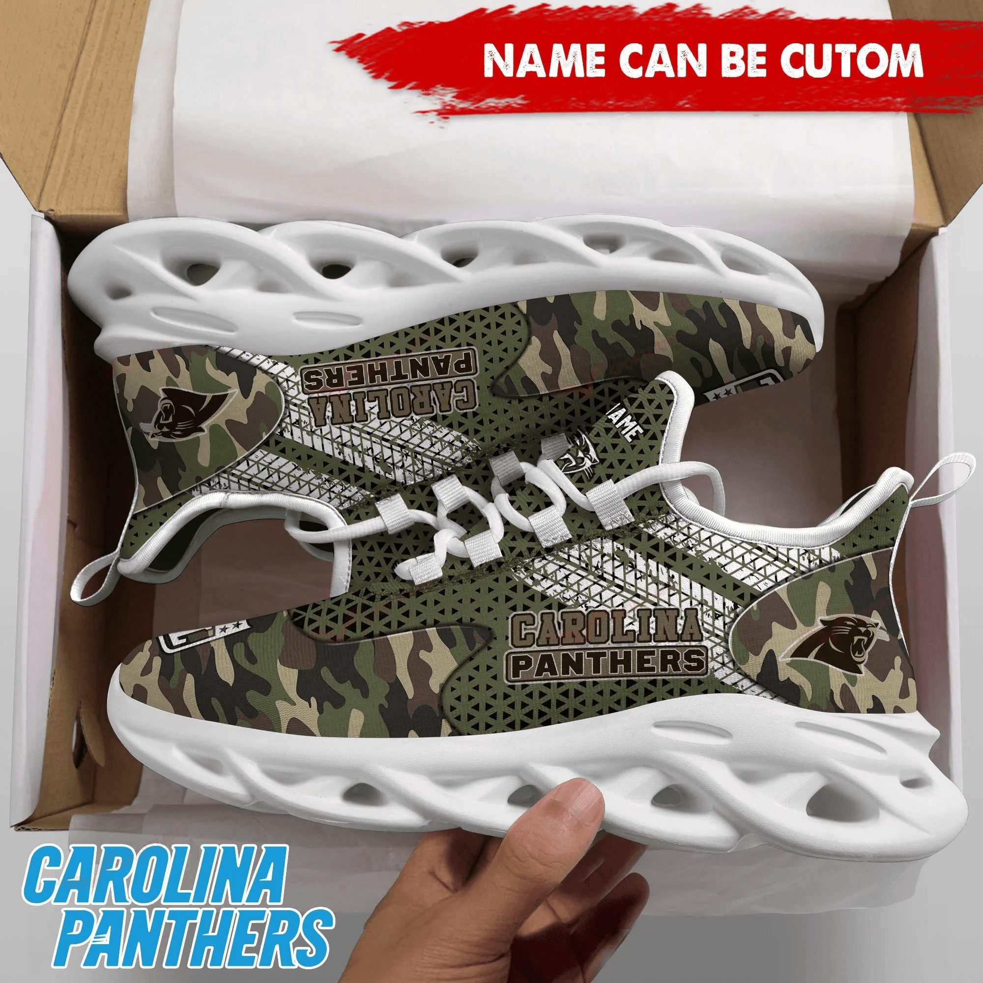 carolina panthers personalized yezy running sneakers spd594 wncev