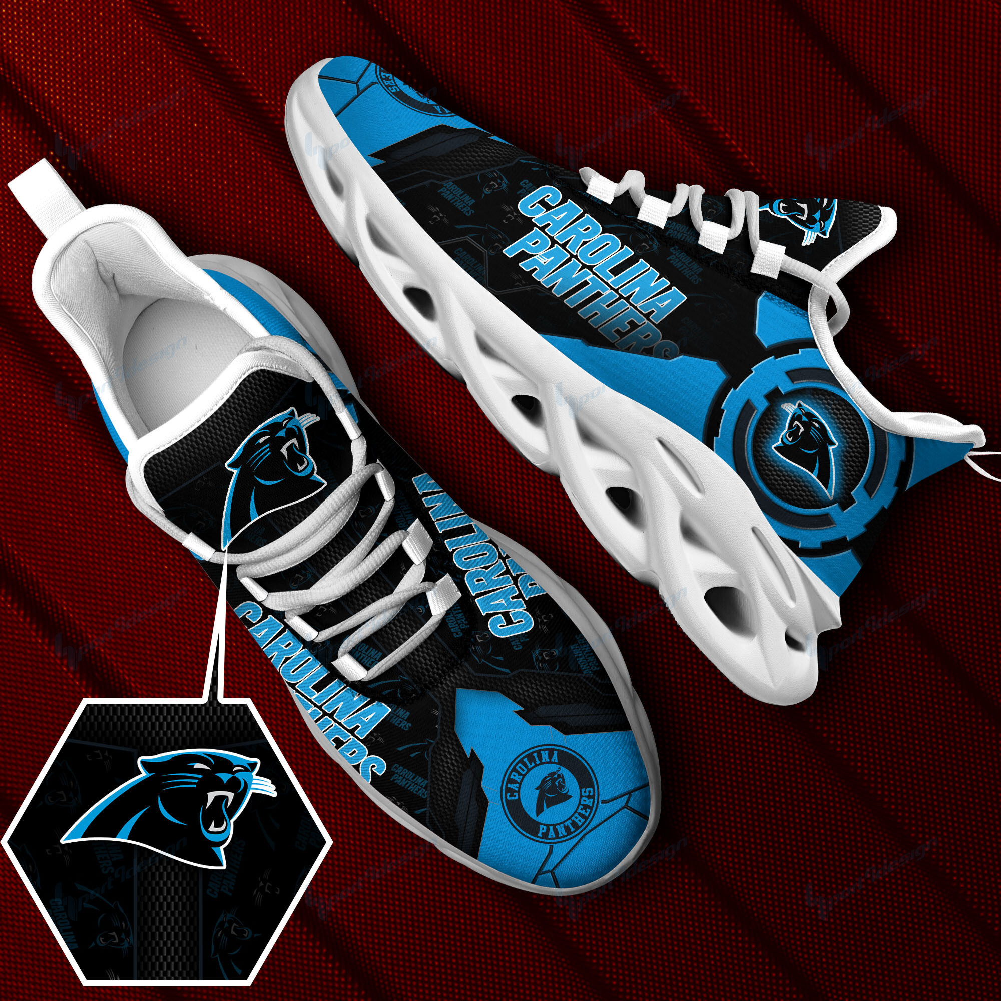 carolina panthers yezy running sneakers spd09 zgmwk