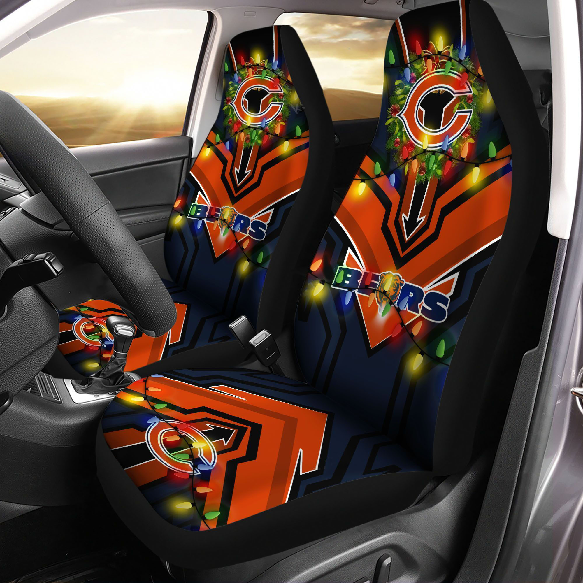 chicago bears car seat covers bg122 o5mrx