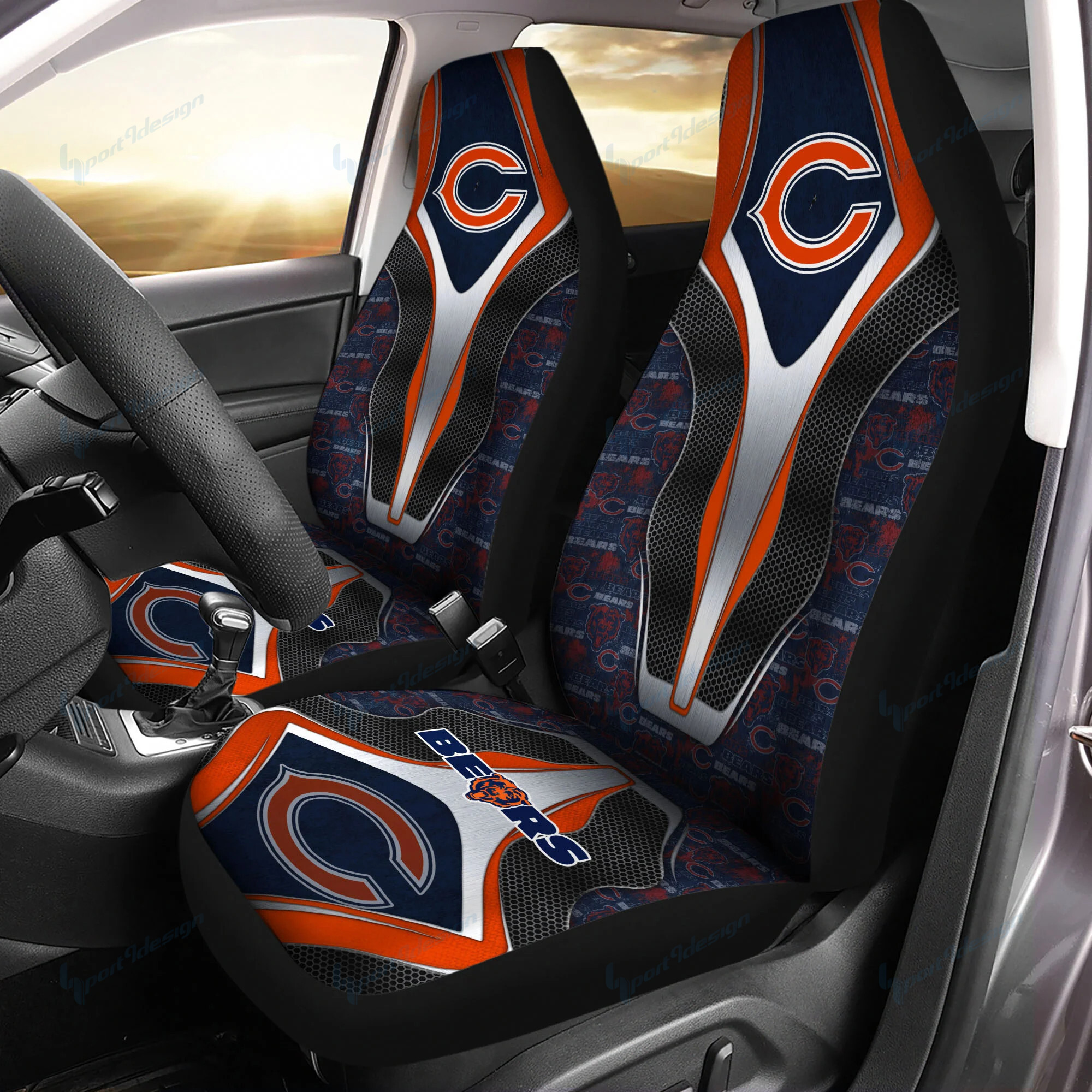 chicago bears car seat covers bg29 0s4zs