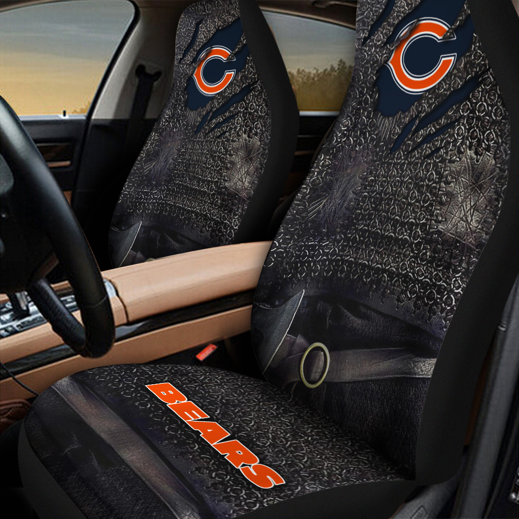 chicago bears car seat covers bg395 tpnu7