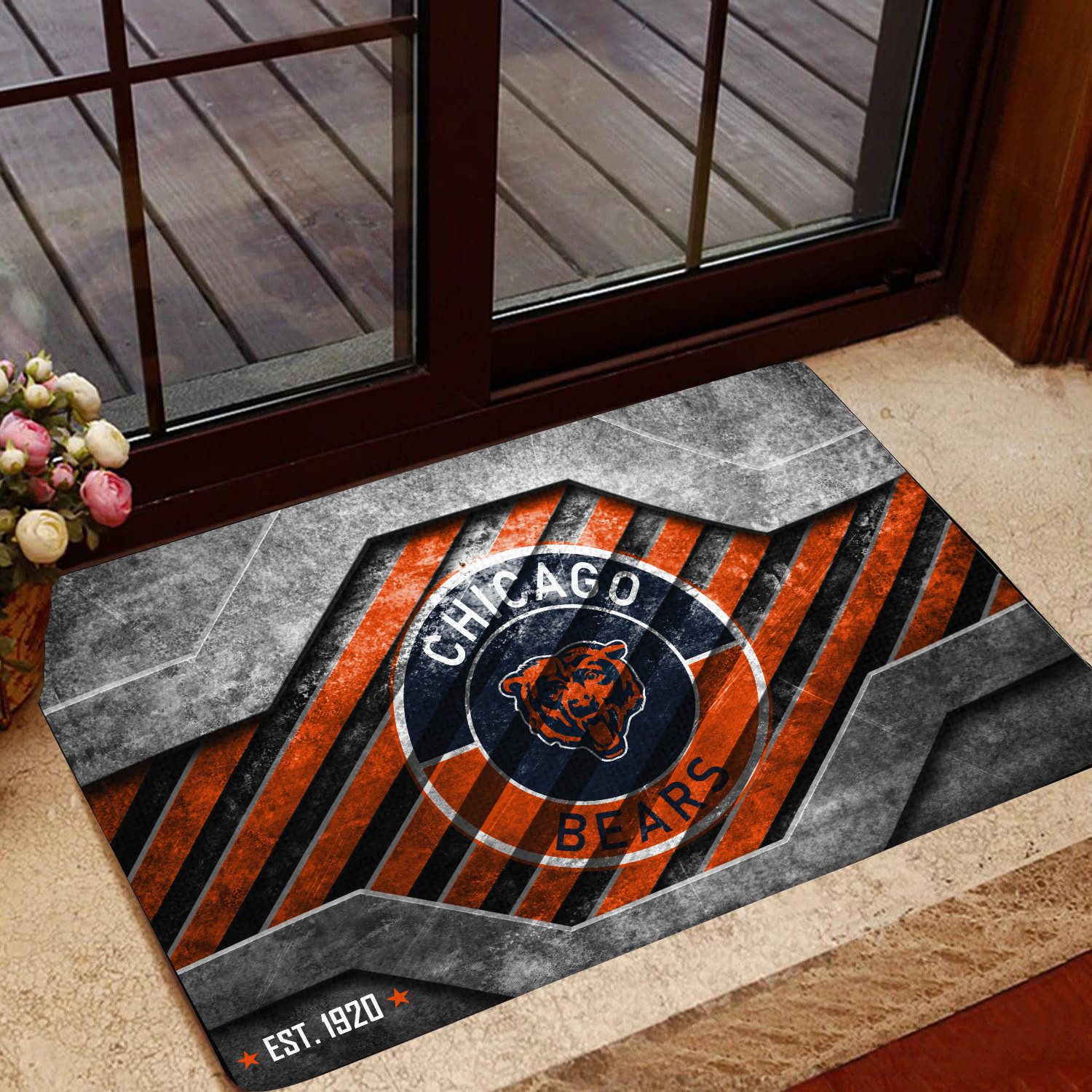 chicago bears doormat bg195 qft69