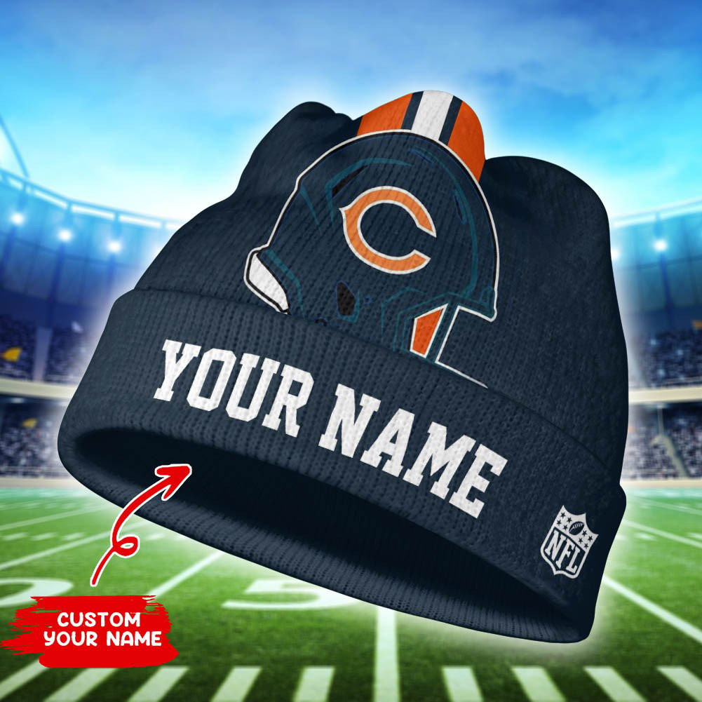 chicago bears personalized wool beanie 147 xybpr