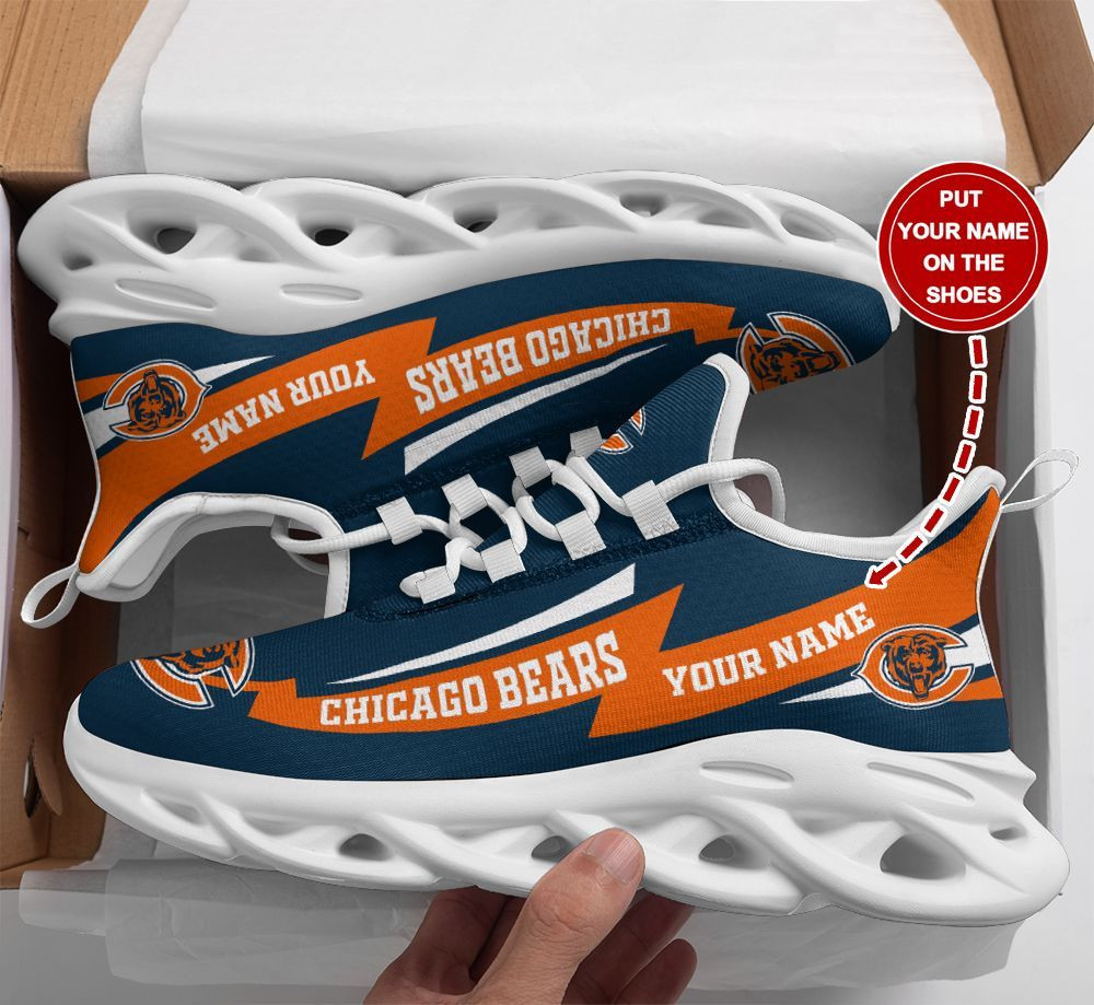 chicago bears personalized yezy running sneakers 352 iwbig