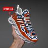 chicago bears personalized yezy running sneakers bg210 bsjnd