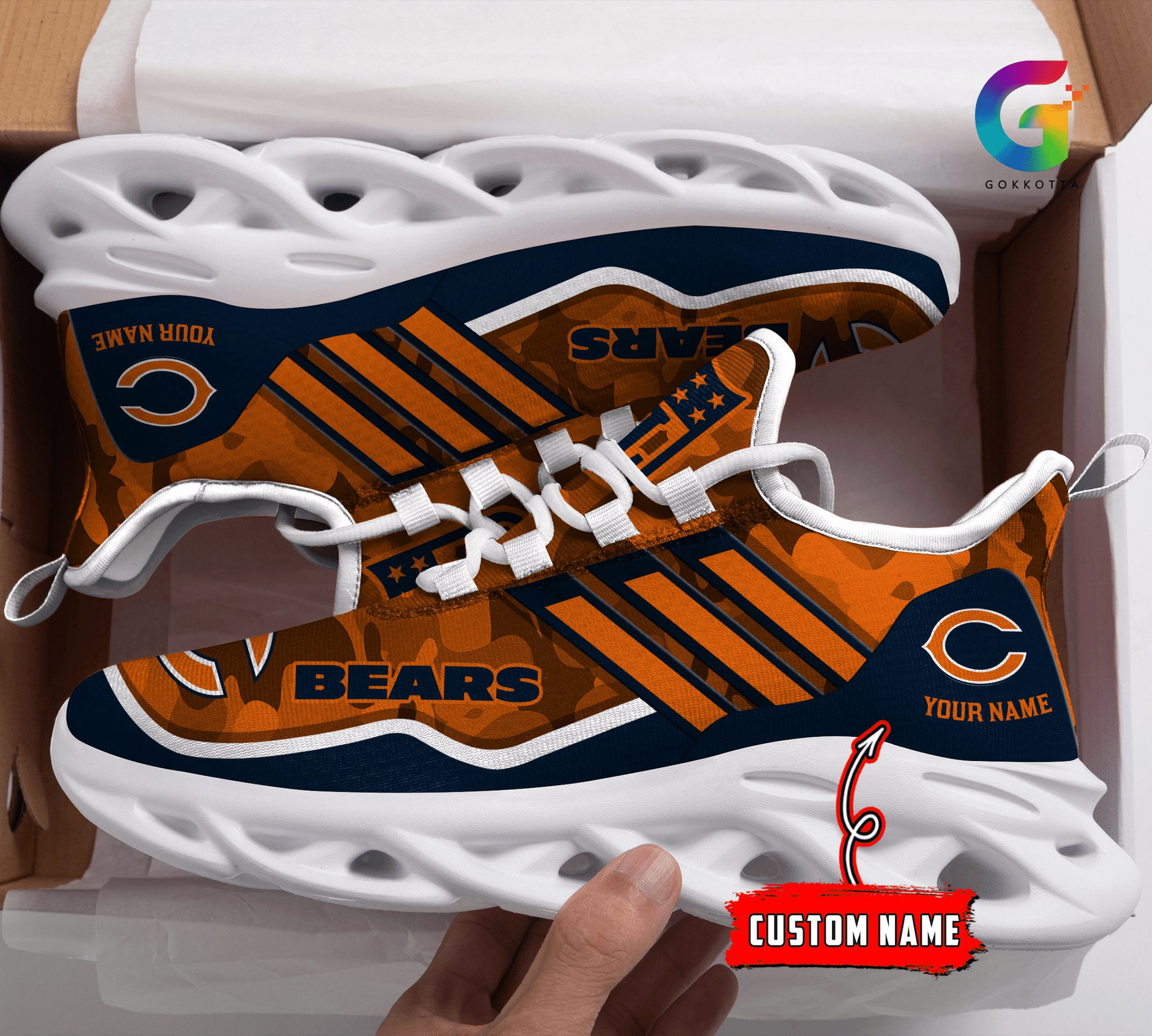 chicago bears personalized yezy running sneakers bg327 uaagz chicago bears personalized yezy running sneakers bg327 uaagz