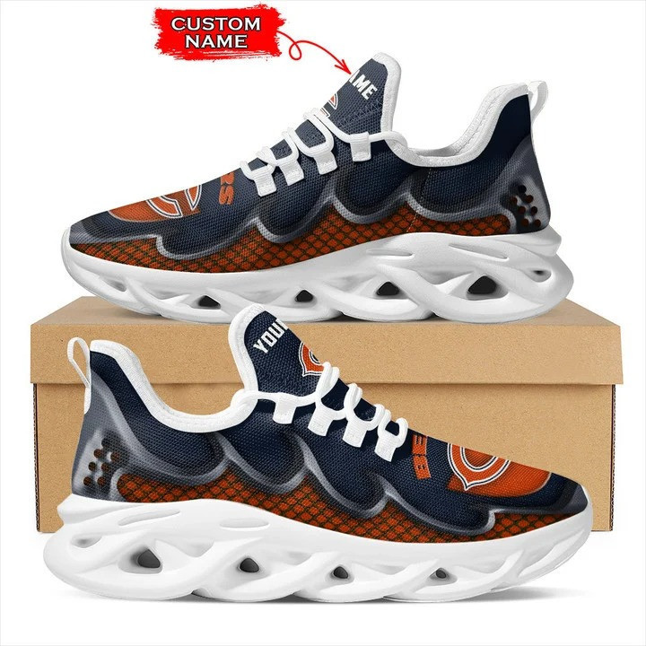 chicago bears personalized yezy running sneakers bg399 vgpyf