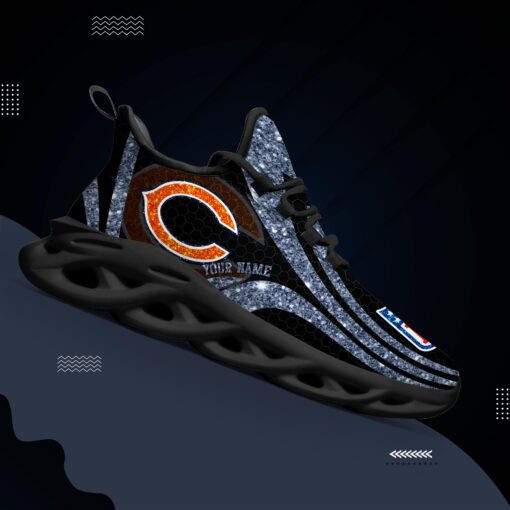chicago bears personalized yezy running sneakers bg870 kitwp