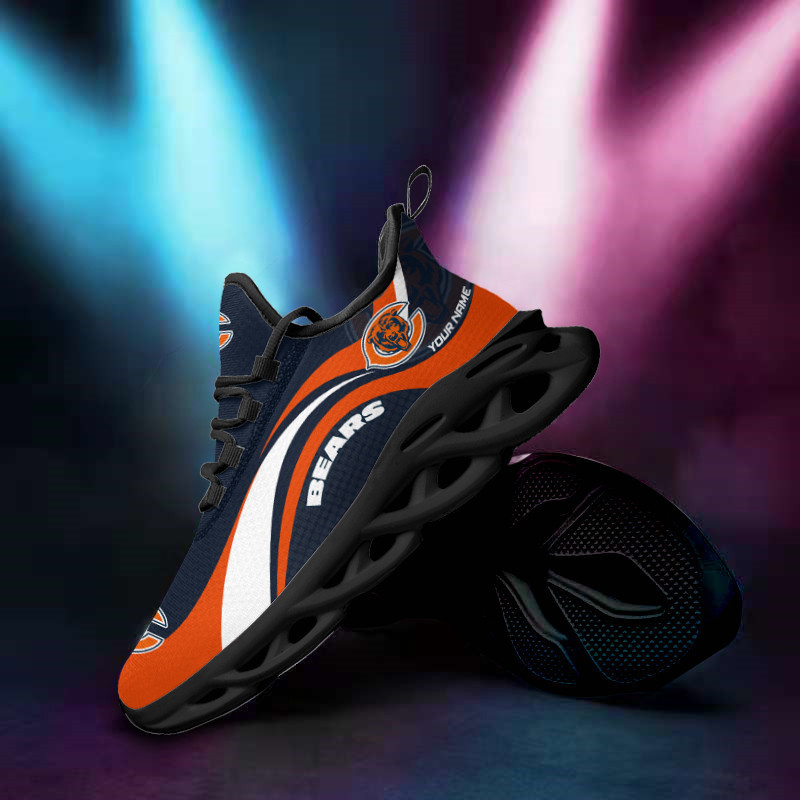 chicago bears personalized yezy running sneakers bg884 pisuz