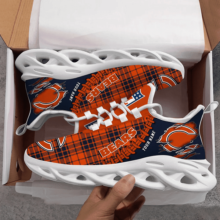 chicago bears personalized yezy running sneakers spd280 p7k92