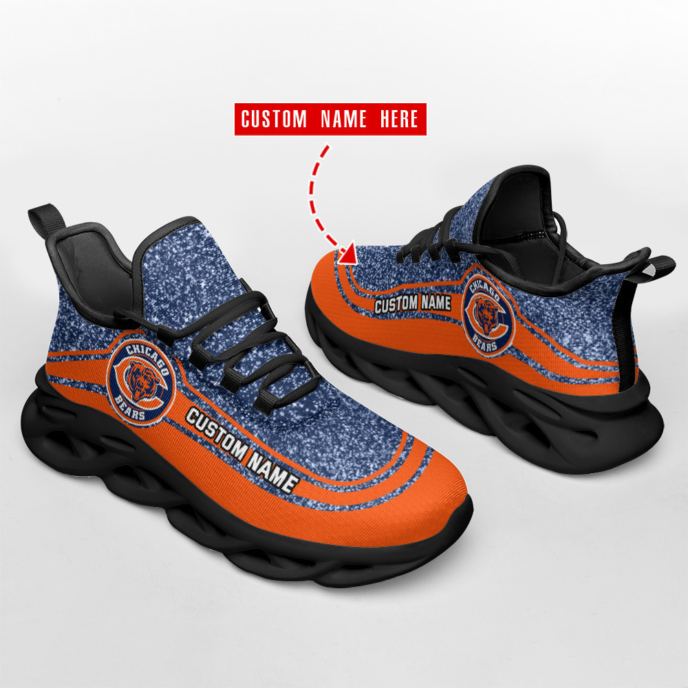 chicago bears personalized yezy running sneakers spd369 fasc8