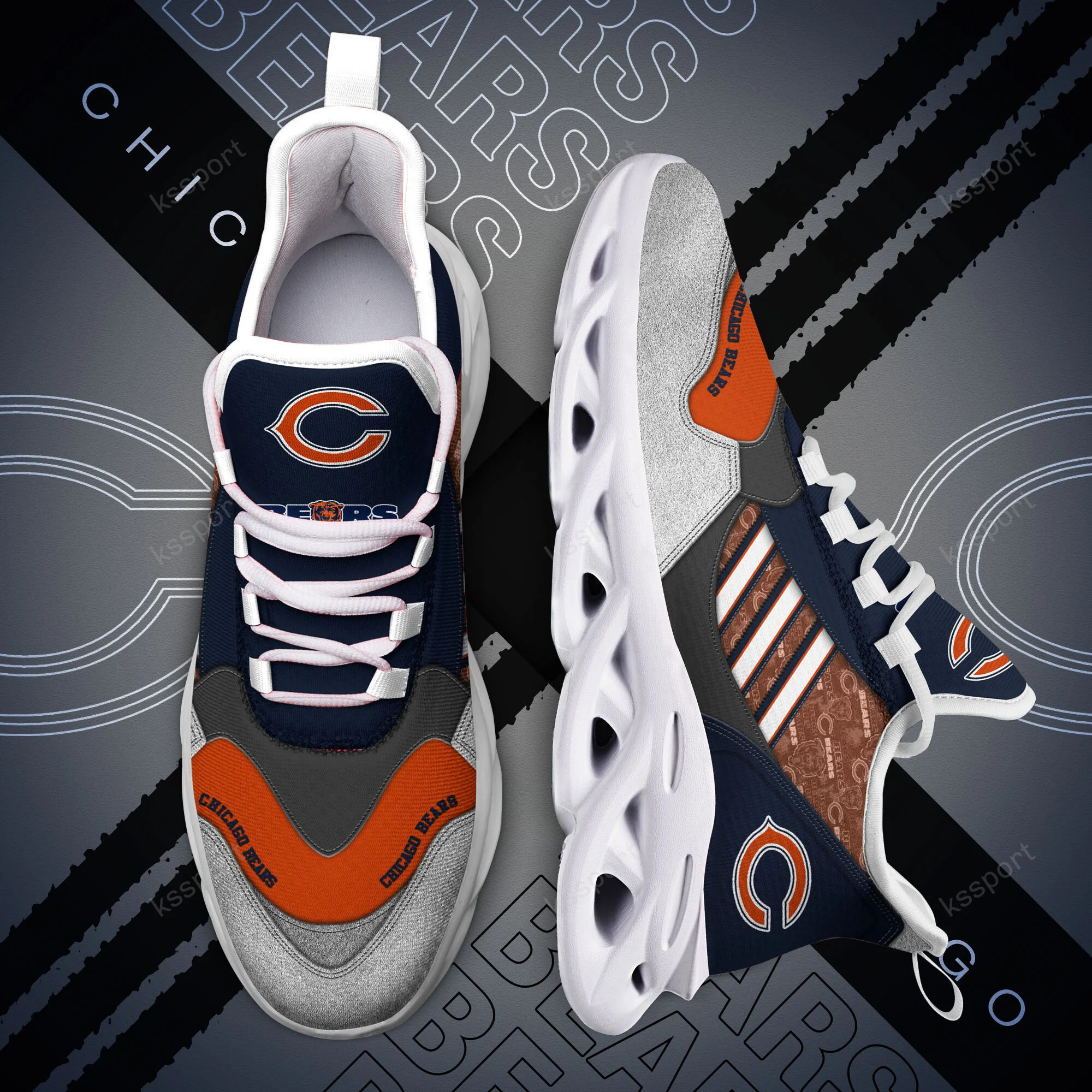 chicago bears yezy running sneakers bg759 lsqnr