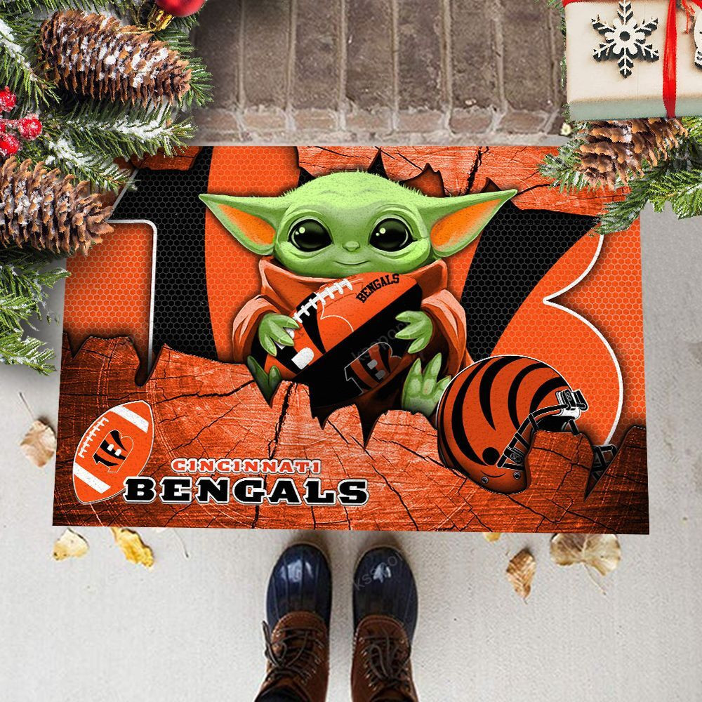 cincinnati bengals doormat bg129 ic3yf