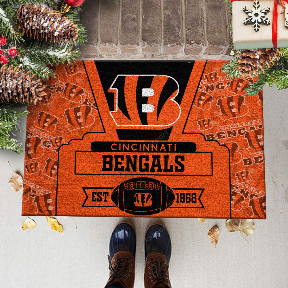 cincinnati bengals doormat bg160 ryuvi